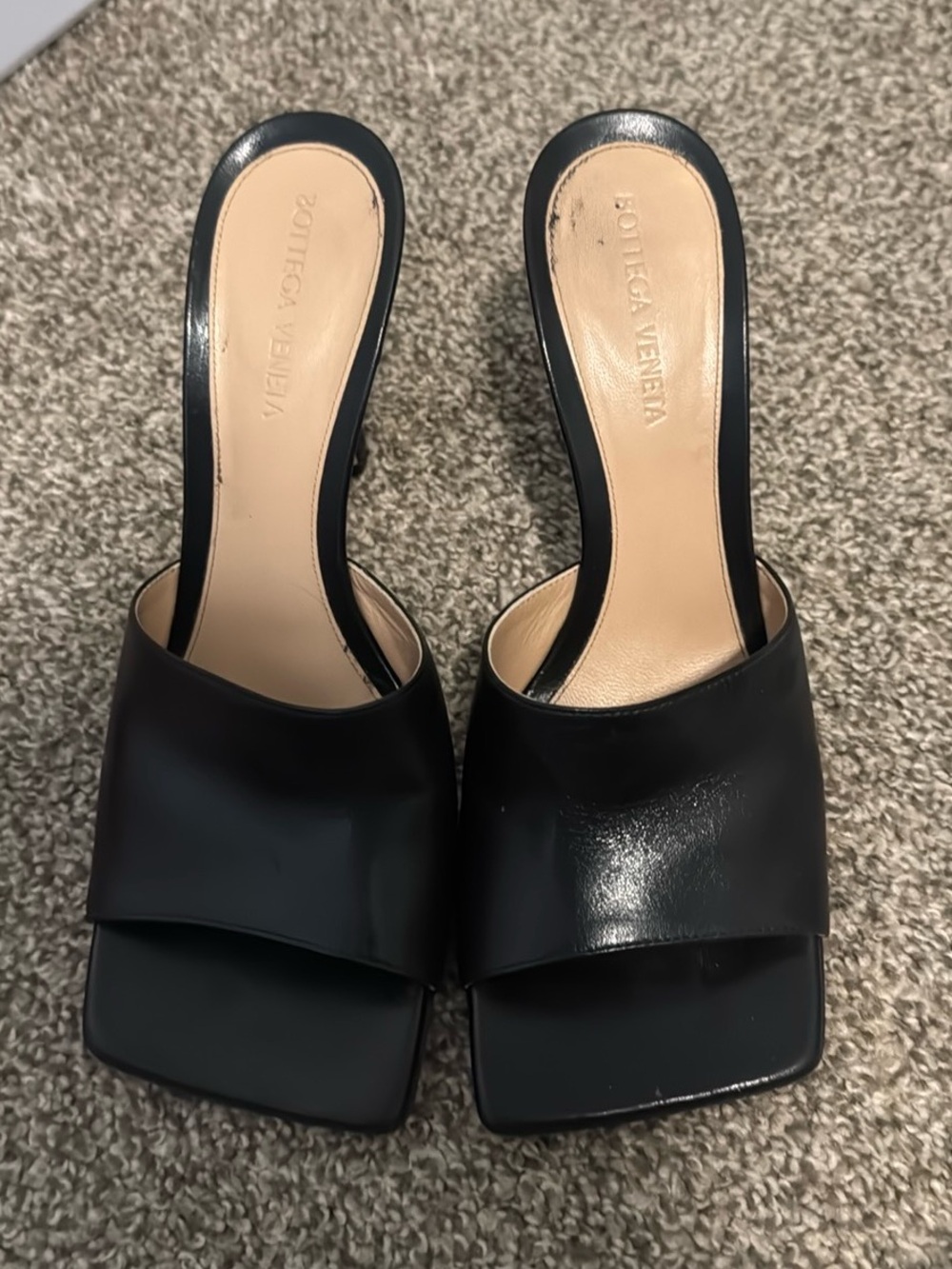 Bottega Veneta Leather Mules